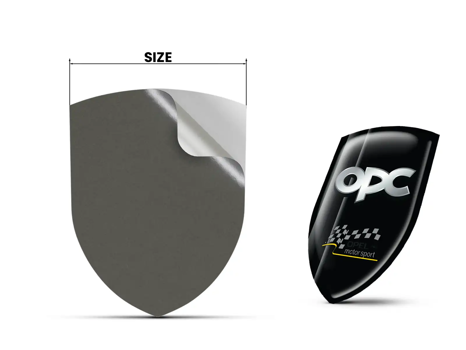 OPC Bumper Sticker Printing Style Premium Customizable
